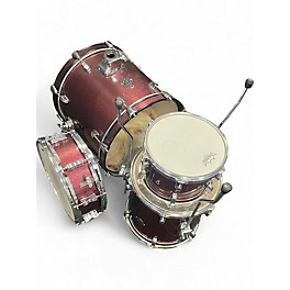 Used Ludwig 4 Piece Breakbeats By Questlove RED SPARKLE Drum Kit