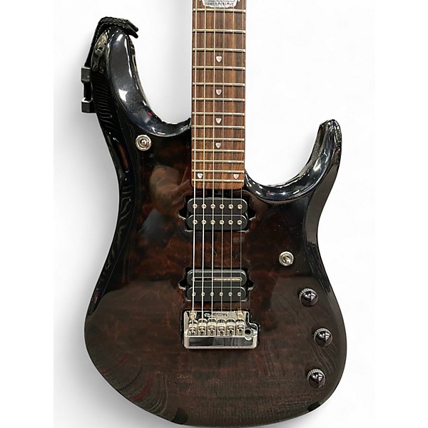 Used Ernie Ball Music Man Ball Family Reserve Petrucci Signature Rootbeer Solid Body Electric Guitar