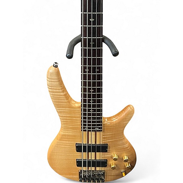 Used Ibanez sr905 Natural Electric Bass Guitar