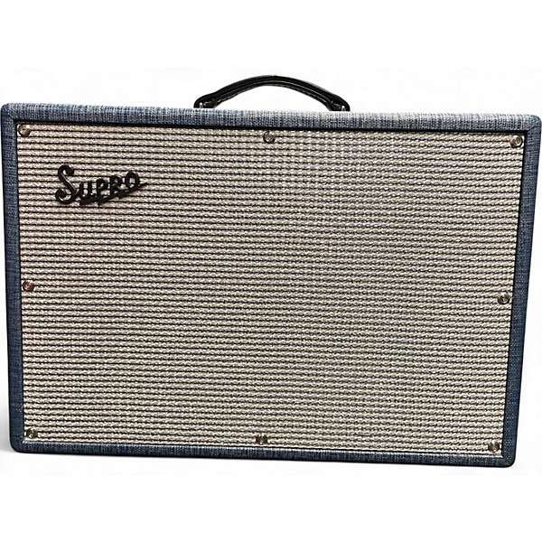 Used Supro 1650RT Royal Reverb 60/35W 2x10 Tube Guitar Combo Amp