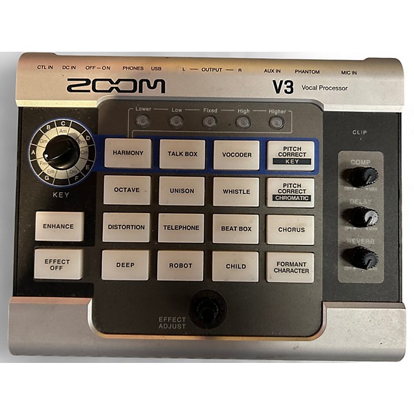 【中古】ZOOM V3 Vocal Processor 本体 Zoom V3 Vocal Processor | Guitar Center