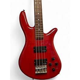 Used Spector Performer 4 Candy Apple Red Electric Bass Guitar