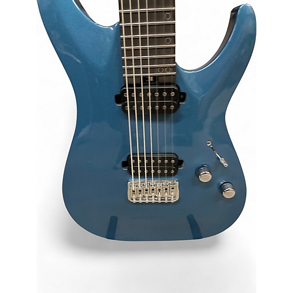 Used Schecter Guitar Research AM-7 COBALT SLATE Solid Body Electric Guitar