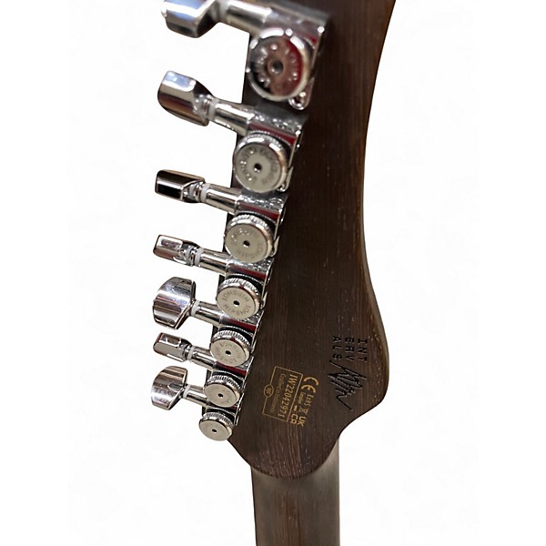 Used Schecter Guitar Research AM-7 COBALT SLATE Solid Body Electric Guitar