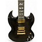 Used Gibson SG Supreme trans ebony Solid Body Electric Guitar