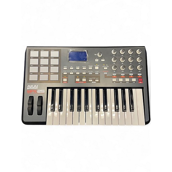 Used Akai Professional MPK25 25 Key MIDI Controller | Guitar