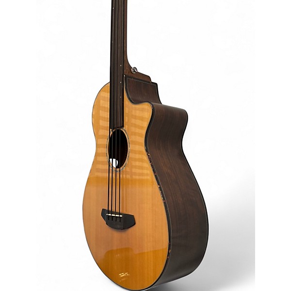 Used 2020s Breedlove JUMBO CE Natural Acoustic Bass Guitar