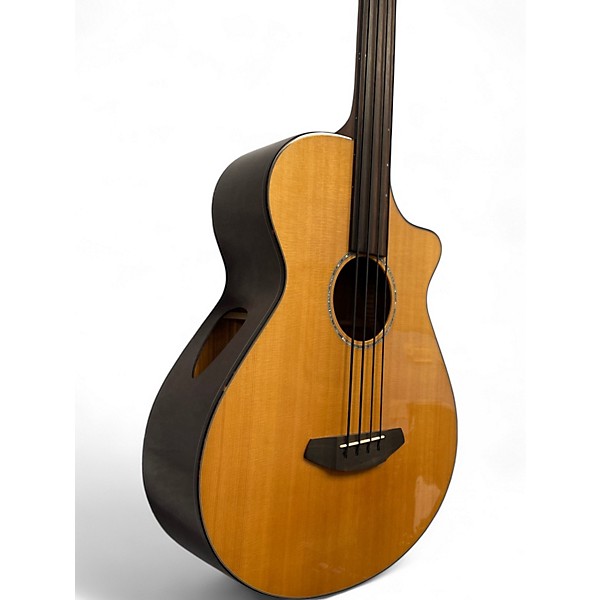 Used 2020s Breedlove JUMBO CE Natural Acoustic Bass Guitar