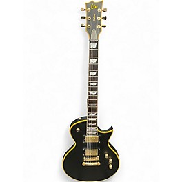 Used ESP LTD EC1000 Deluxe Black Solid Body Electric Guitar