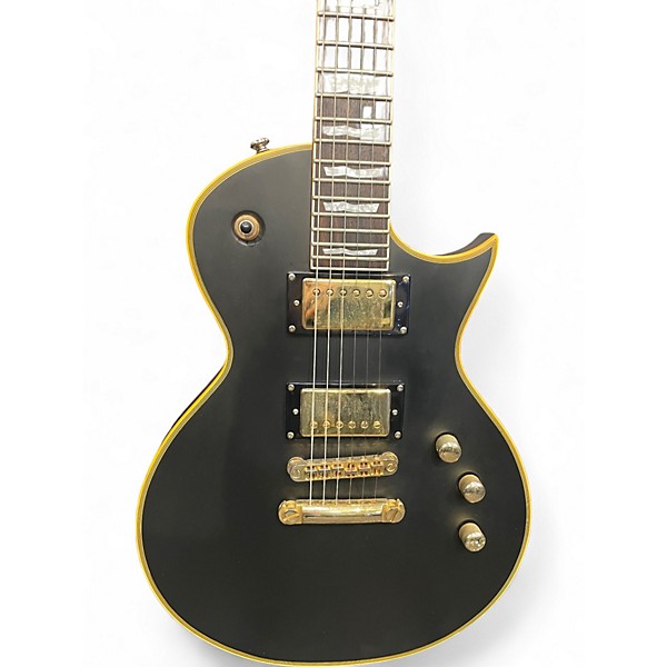 Used ESP LTD EC1000 Deluxe Black Solid Body Electric Guitar