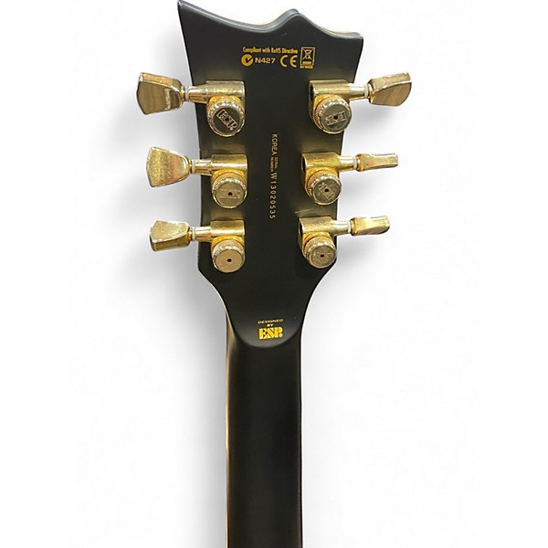 Used ESP LTD EC1000 Deluxe Black Solid Body Electric Guitar