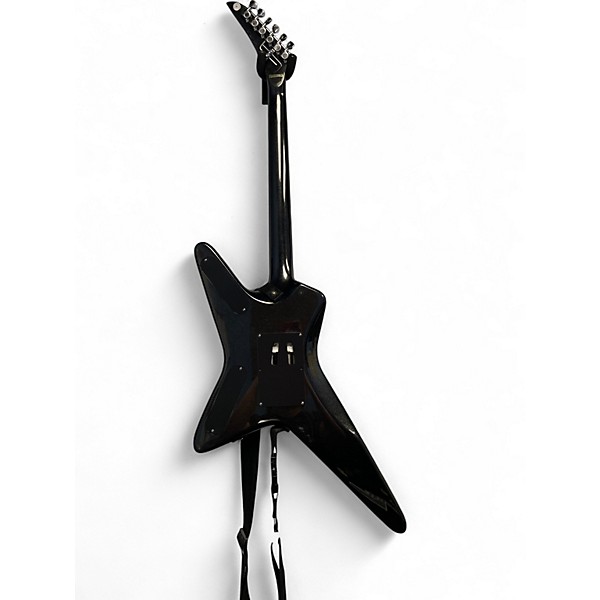 Used Kramer TRACII GUNS GUNS STARVOYAGER Metallic Black Solid Body Electric Guitar
