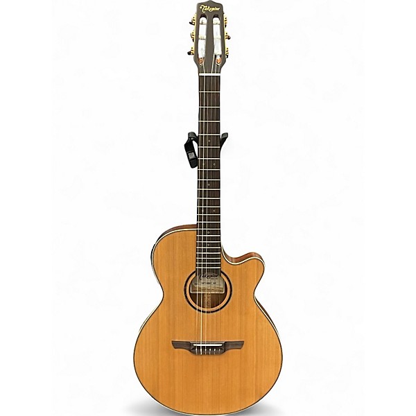 Used Takamine TSP148NC Natural Classical Acoustic Electric Guitar