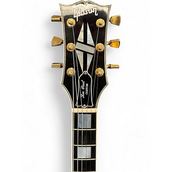 Vintage 1988 Gibson Les Paul Custom ebony Solid Body Electric Guitar