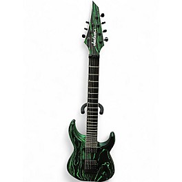 Used Jackson DK2 Pro Dinky Ash Green Glow Solid Body Electric Guitar