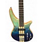 Used Jackson SBP IV  CARIBEAN BLUE Electric Bass Guitar