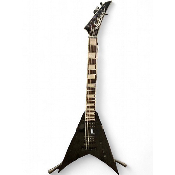 Used Jackson SCOTT IAN SIGNATURE V Black Solid Body Electric Guitar