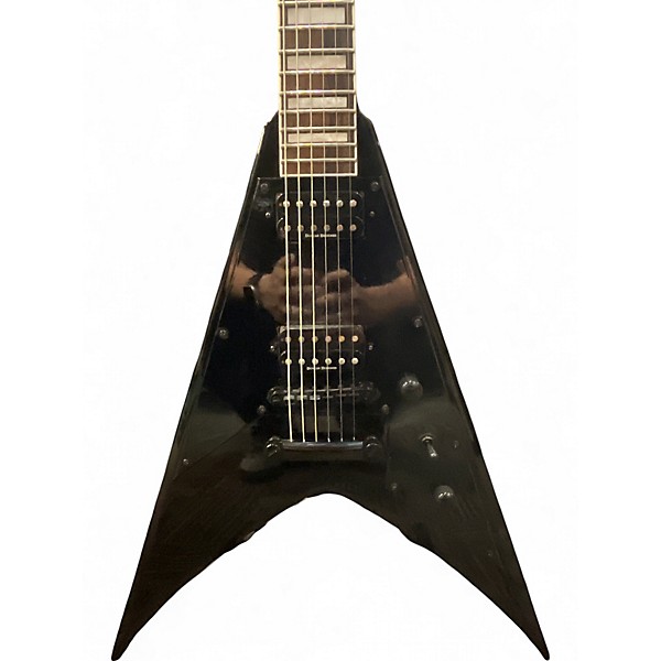 Used Jackson SCOTT IAN SIGNATURE V Black Solid Body Electric Guitar