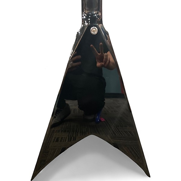 Used Jackson SCOTT IAN SIGNATURE V Black Solid Body Electric Guitar