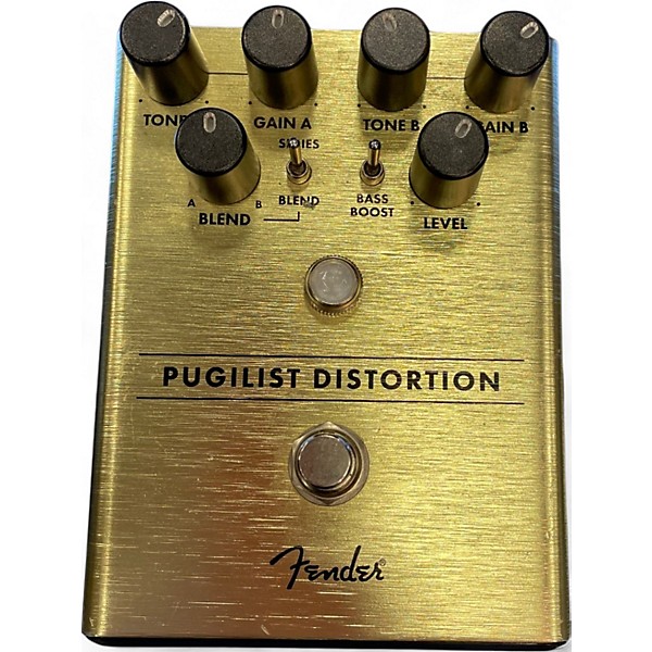 Used Fender  Pugilist distortion Effect Pedal