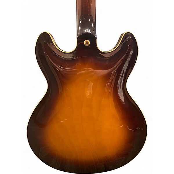 Used Yamaha SA2000 Tobacco Burst Hollow Body Electric Guitar