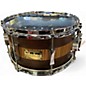Used Pork Pie 13in Exotic Rosewood Zebrawood Snare Drum ZEBRAWOOD Drum thumbnail