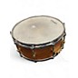 Used Tlc Drums 6.5in 14 x 6.5 8 Ply Cherry Snare Brown Drum