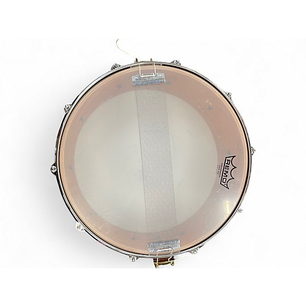 Used Tlc Drums 6.5in 14 x 6.5 8 Ply Cherry Snare Brown Drum