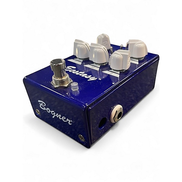 Used Bogner Ecstasy Blue Overdrive Effect Pedal