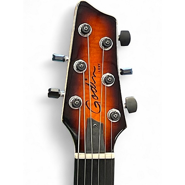 Used Godin LGXT Synth Access Cognac Burst Solid Body Electric Guitar