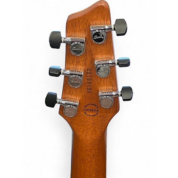 Used Godin LGXT Synth Access Cognac Burst Solid Body Electric Guitar