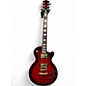 Used Firefly ELITE SINGLE CUT CUSTOM COPY Red to Black Fade Solid Body Electric Guitar thumbnail