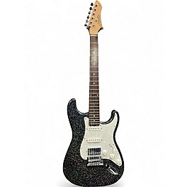Used Firefly FFST HSS SILVER SPARKLE Solid Body Electric Guitar