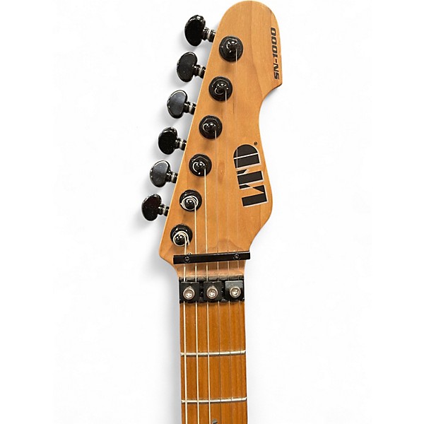 Used ESP LTD SN-1000FR WHITE Solid Body Electric Guitar