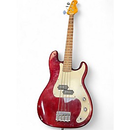 Used Jay Turser P BASS RED Electric Bass Guitar
