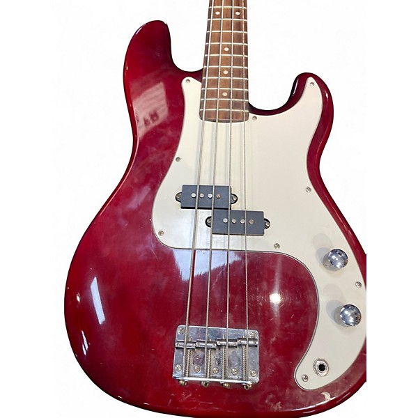 Used Jay Turser P BASS RED Electric Bass Guitar