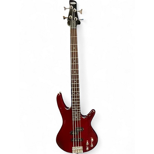Used Ibanez GSR200 Red Electric Bass Guitar