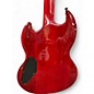 Used ESP LTD Viper 1000 Deluxe Trans Red Solid Body Electric Guitar