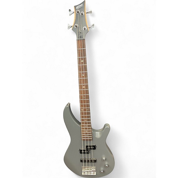Used 2022 Mitchell MB100CS Gray Electric Bass Guitar