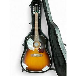 Used Gibson J4512 Vintage Sunburst 12 String Acoustic Electric Guitar