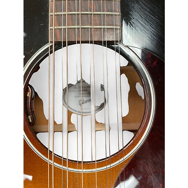 Used Gibson J4512 Vintage Sunburst 12 String Acoustic Electric Guitar