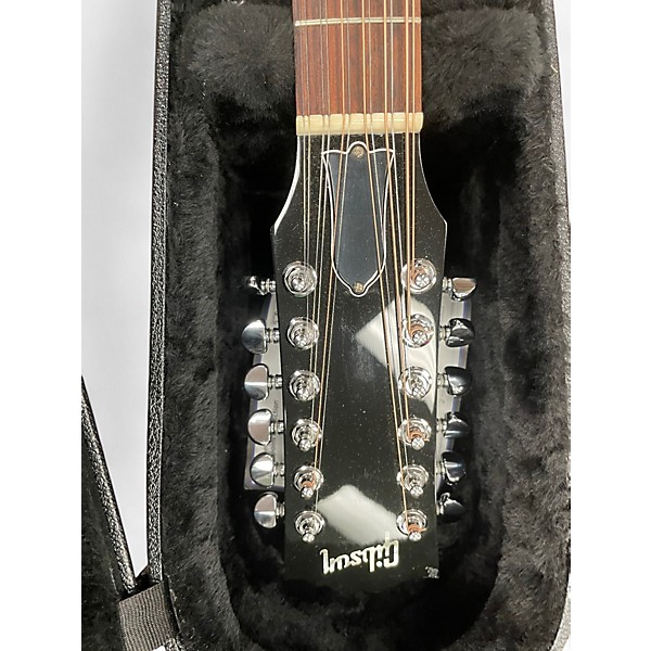 Used Gibson J4512 Vintage Sunburst 12 String Acoustic Electric Guitar