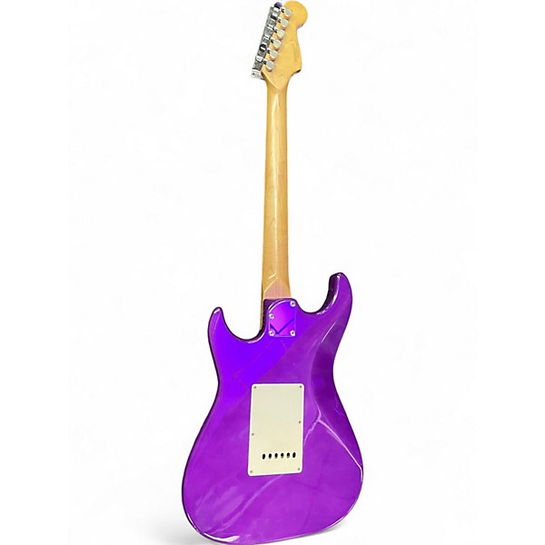 Used 1999 Squier Stage Master Standard Purple Solid Body Electric Guitar