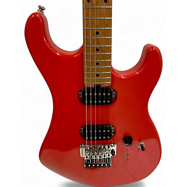 Used Kramer 84 HH Radiant Red Solid Body Electric Guitar