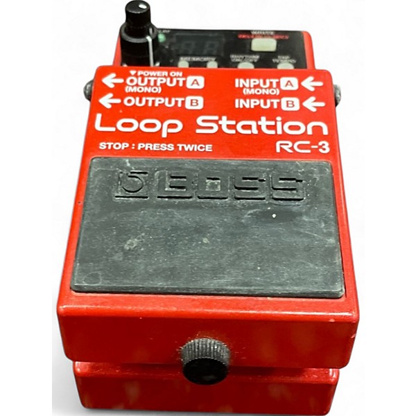 Used BOSS RC3 Loop Station Pedal