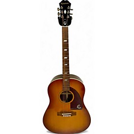 Used 2018 Epiphone "1964" Texan Peter Frampton LRBaggs EASVTC 2 Color Sunburst Acoustic Electric Guitar