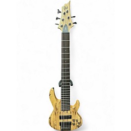 Used ESP LTD B206SM 6 String Natural Electric Bass Guitar