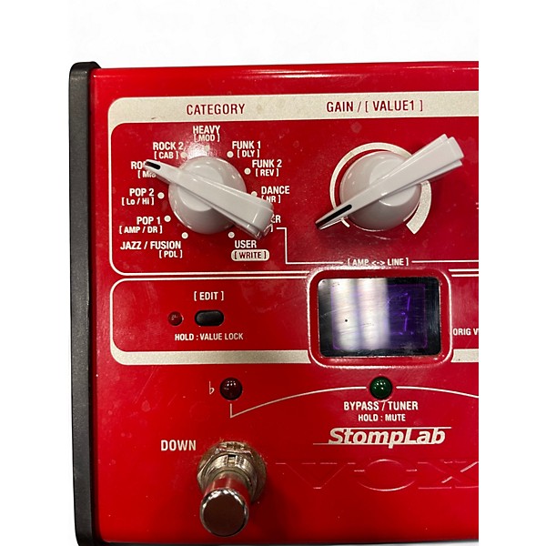 Used VOX stompLabIIB Pedal