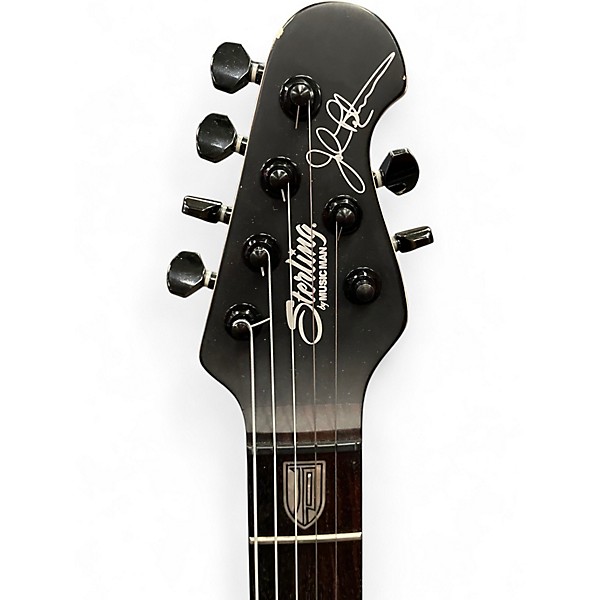 Used Sterling by Music Man JP60 Black Solid Body Electric Guitar