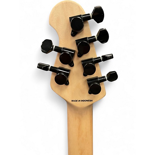 Used Sterling by Music Man JP60 Black Solid Body Electric Guitar